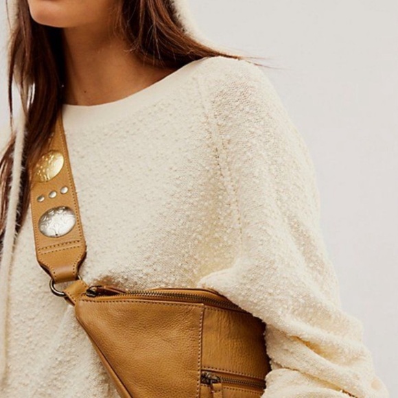 Free People Handbags - Free People Wilder Embellished Sling Bag